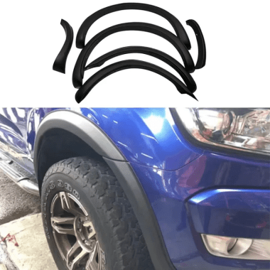 Ford Ranger T6 / T7 Fender 3" Gloss Black Flare/Wheel Arches 